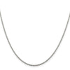 Curata 925 Sterling Silver 1.5mm Diamond Cut Spiga Chain Necklace Options: 16 18 20 22 24 30