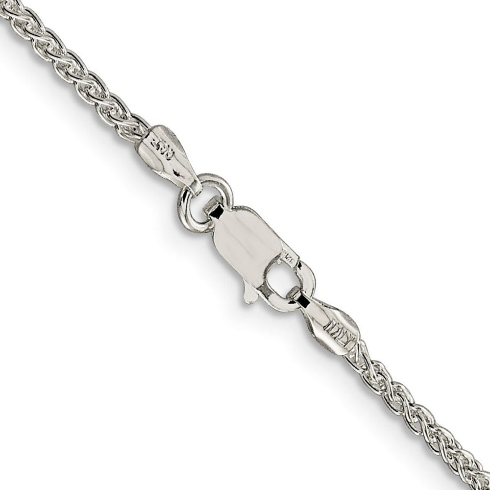 Curata 925 Sterling Silver 1.75mm Wheat Chain Necklace Options: 16 18 20 24