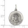 Curata 925 Sterling Silver 18" 22x19mm CariDad del Cobre Medal Pendant Necklace