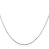 Curata 925 Sterling Silver 1mm Beaded Necklace Options: 16 18 20 24