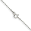 Curata 925 Sterling Silver 1mm Beaded Necklace Options: 16 18 20 24