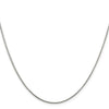 Curata 925 Sterling Silver 1mm Round Snake Chain Necklace Options: 16 18 20 24 30