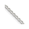 Curata 925 Sterling Silver 2.0mm Open Link Chain Necklace Options: 16 18 20 24