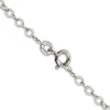 Curata 925 Sterling Silver 2.5mm Flat Open Oval Cable Chain NecklaceOptions: 16 18 20 24