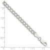 Curata 925 Sterling Silver 5mm Double Link Charm Bracelet Options: 5.5" 7" 8" 8.25"