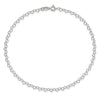 Curata 925 Sterling Silver 9" or 10" 3.5mm Heart Chain Anklet for Women