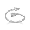 Curata 925 Sterling Silver Arrow Wrap Around Ring