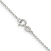 Curata 925 Sterling Silver Polished 0.5mm Fancy Chain Necklace Options: 16 18 20 24