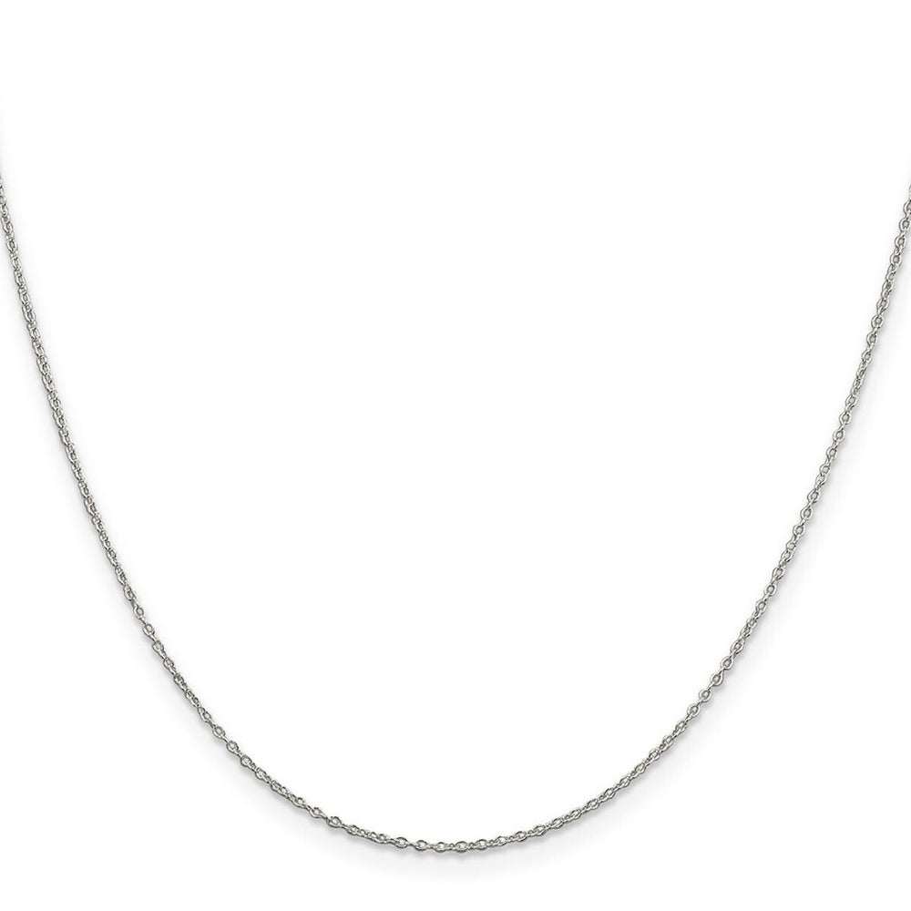 Curata 925 Sterling Silver Polished 0.5mm Fancy Chain Necklace Options: 16 18 20 24