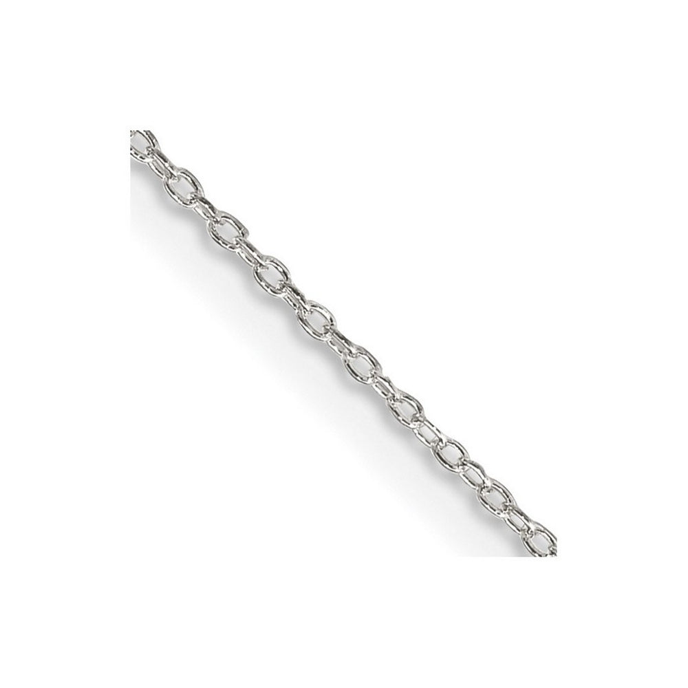 Curata 925 Sterling Silver Polished 0.5mm Fancy Chain Necklace Options: 16 18 20 24