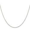 Curata 925 Sterling Silver Polished 0.5mm Forzantina Chain Necklace Options: 16 18 20 24