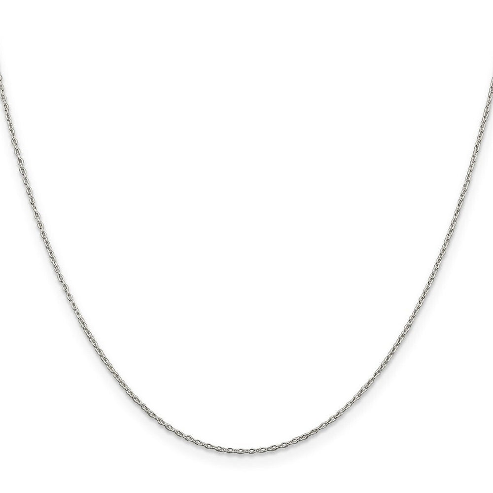 Curata 925 Sterling Silver Polished 0.5mm Forzantina Chain Necklace Options: 16 18 20 24