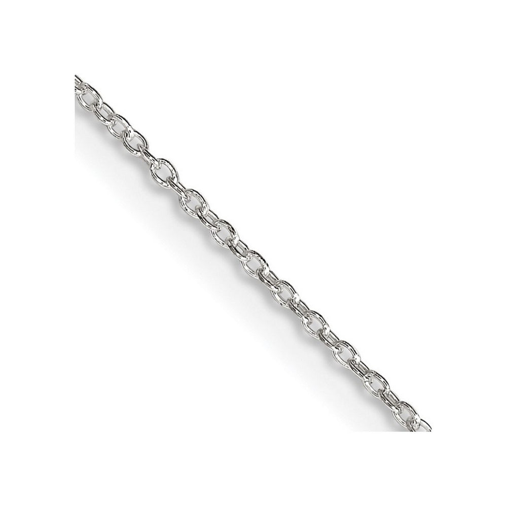 Curata 925 Sterling Silver Polished 0.5mm Forzantina Chain Necklace Options: 16 18 20 24