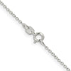 Curata 925 Sterling Silver Polished 0.5mm Forzantina Chain Necklace Options: 16 18 20 24