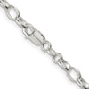 Curata 925 Sterling Silver Polished 1.5mm Rolo Chain Bracelet Options: 7" 8"