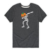 Dabbing Pumpkin Skeleton Tee