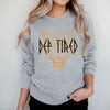 Def Tired Cheetah Graphic Sweatshirt