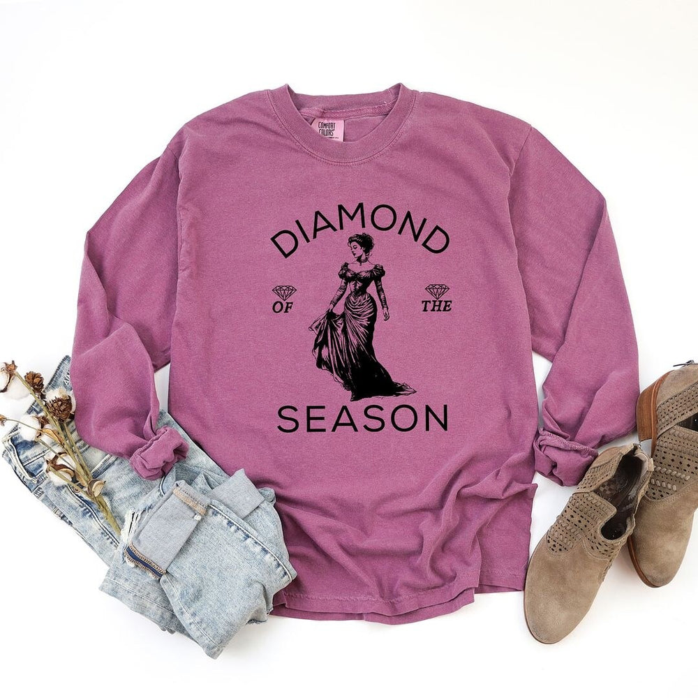 Diamond Season Garment Dyed Long Sleeve