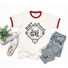 Dirt and Diamonds Kinda Girl Ringer Tee