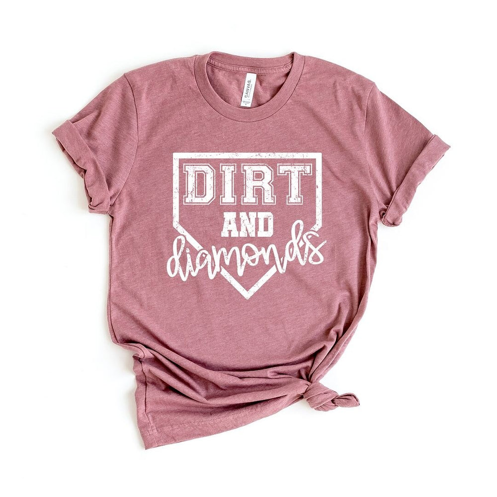 Dirt and Diamonds Short Sleeve Crewnneck Tee