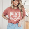 Dirt and Diamonds Short Sleeve Crewnneck Tee