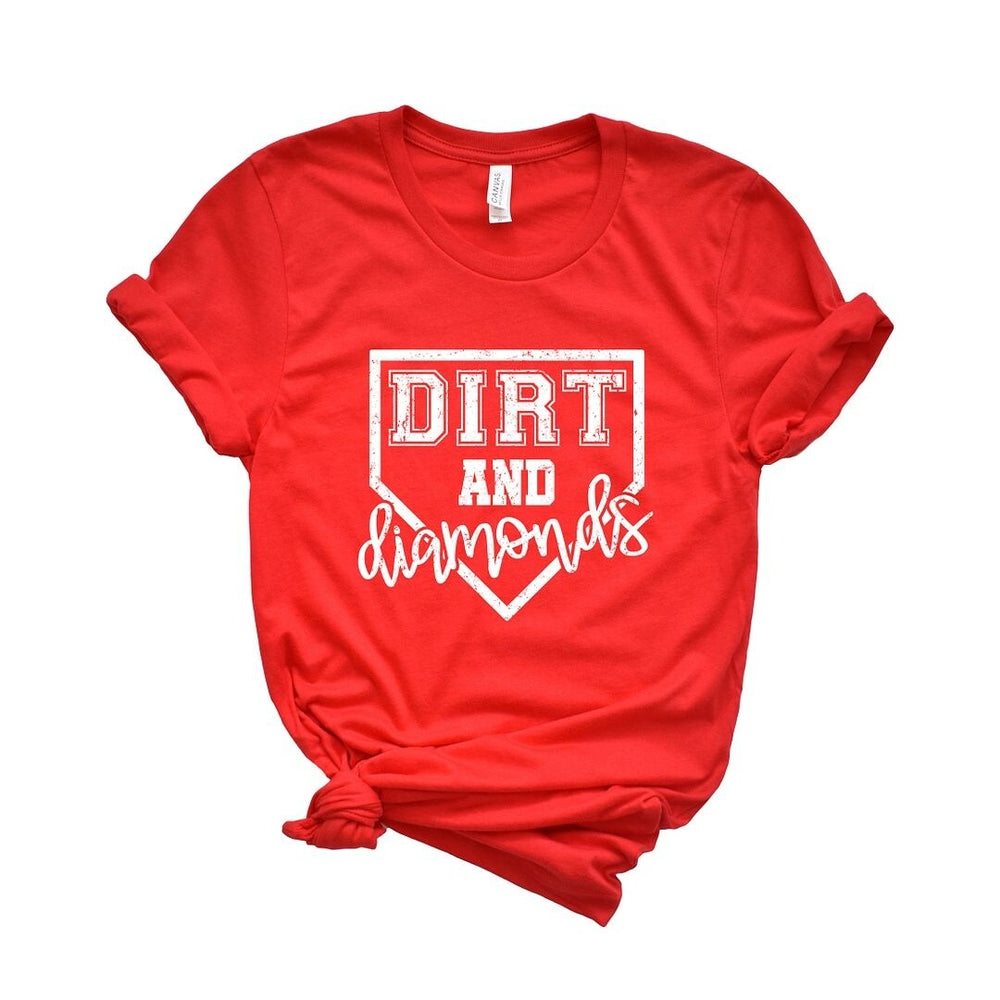 Dirt and Diamonds Short Sleeve Crewnneck Tee