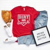 Dirt and Diamonds Short Sleeve Crewnneck Tee