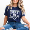 Dirt and Diamonds Short Sleeve Crewnneck Tee