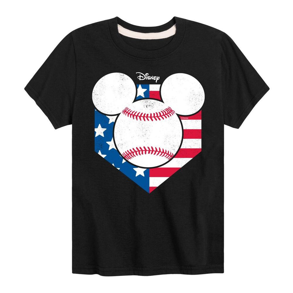 Disney Mickey Baseball Flag Diamond