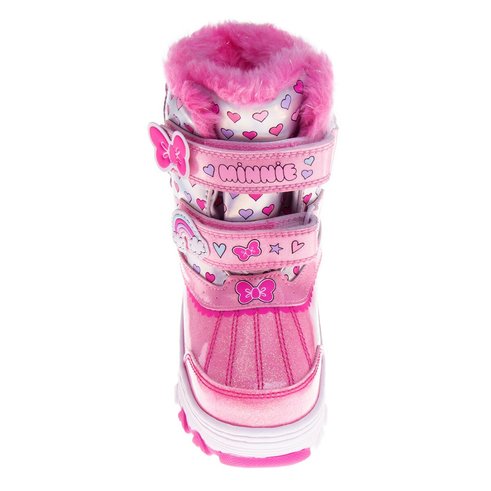 Disney Minnie Mouse Girls Snowboots. (Toddler/Little Kids).