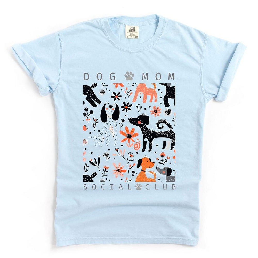 Dog Mom Social Club Garment Dyed Tee