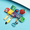 I Love School Charm Brooch