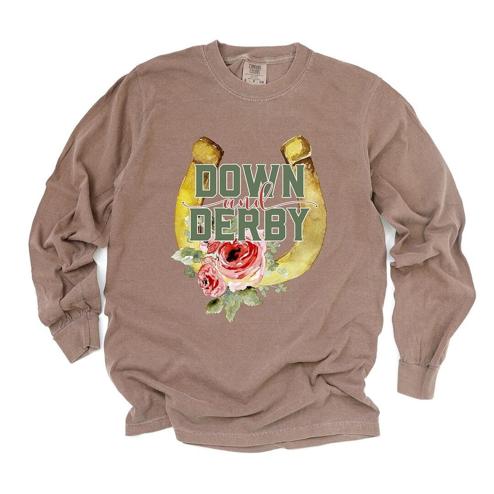 Down And Derby Garment Dyed Long Sleeve