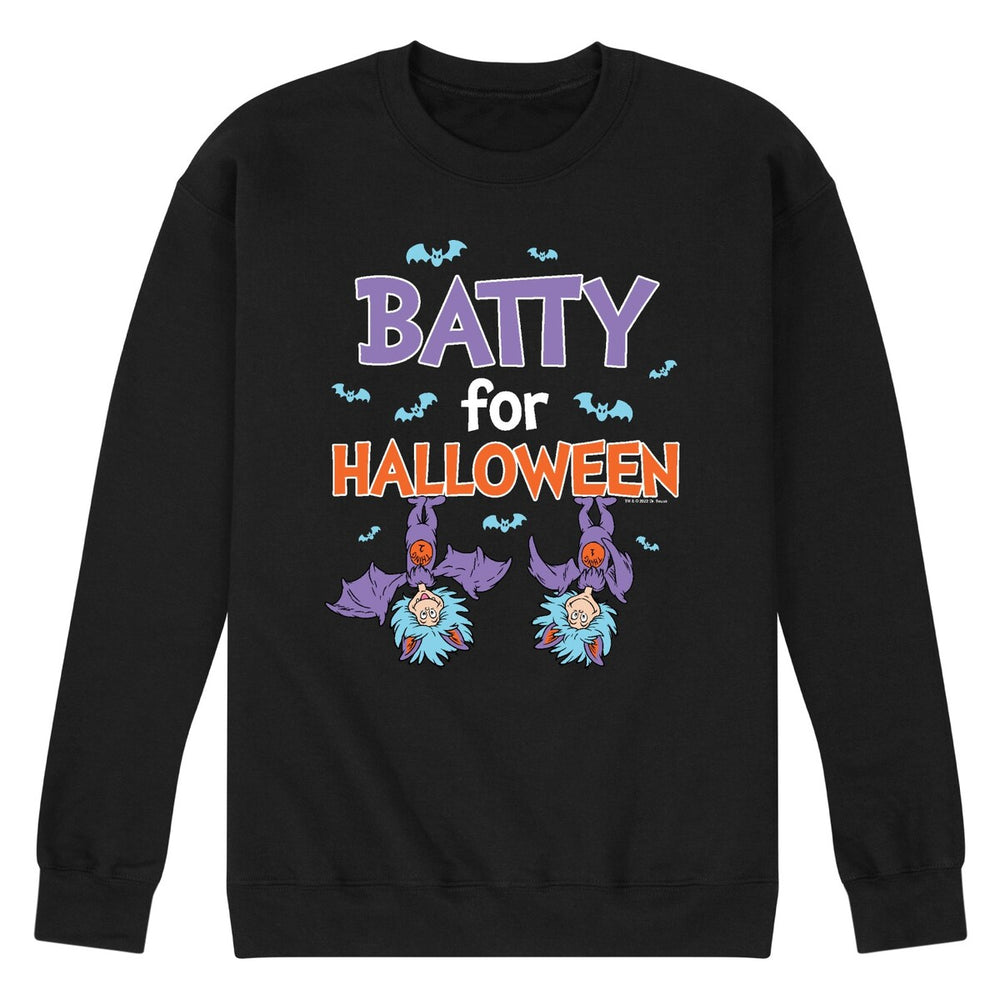 Dr. Seuss Batty For Halloween Crew Fleece