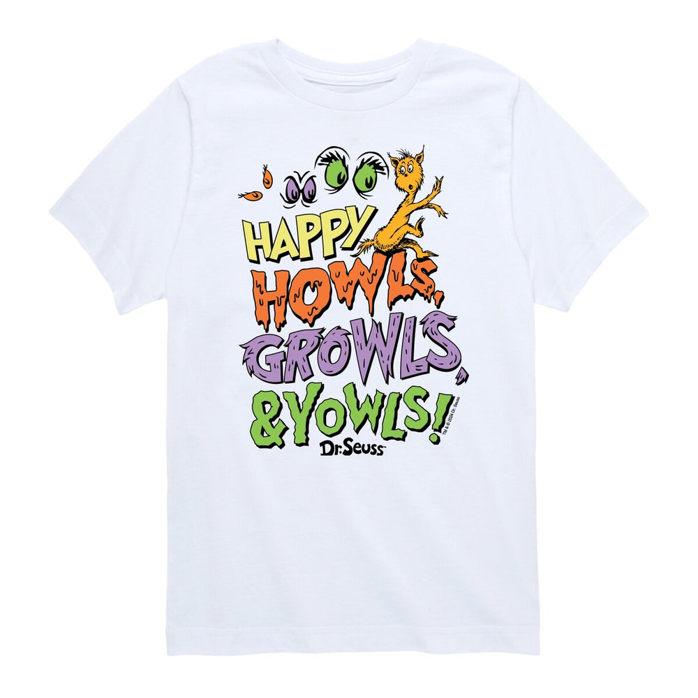 Dr. Seuss Howl Growl Yowl Tee