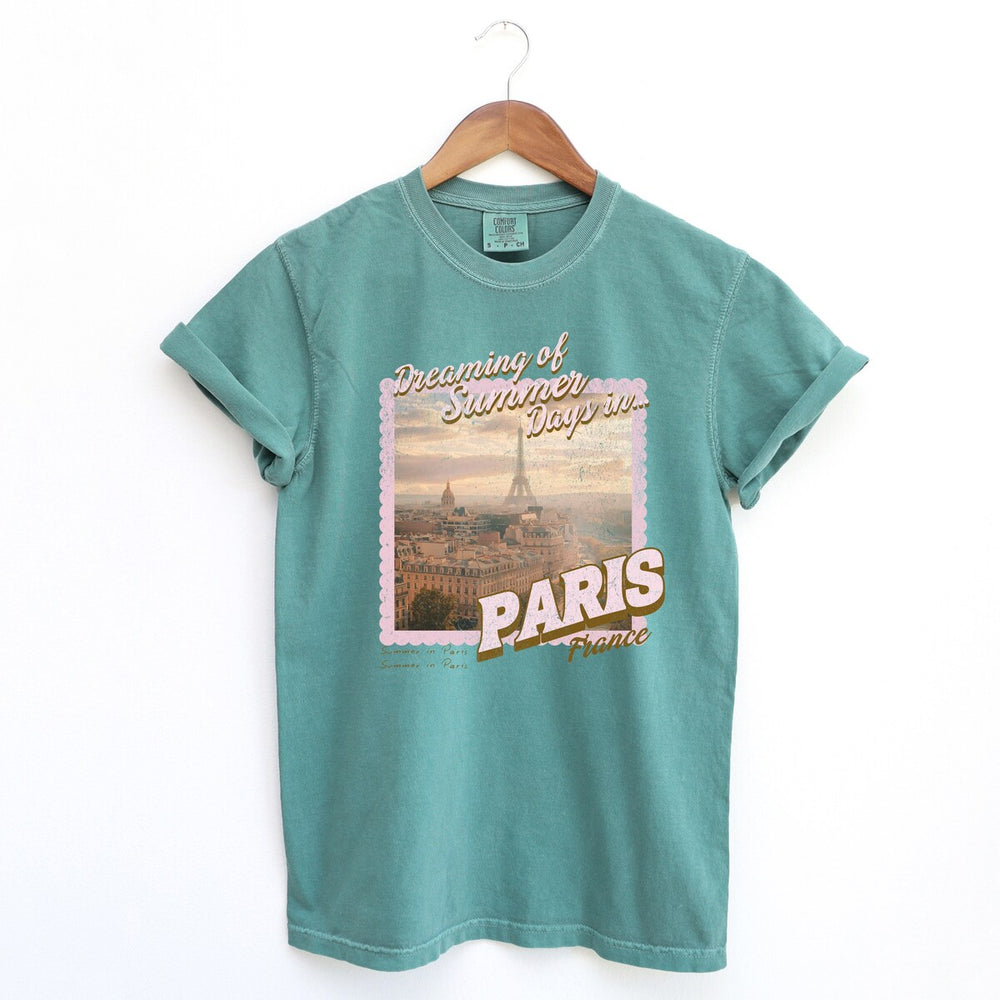 Dreaming Of Paris Garment Dyed Tee