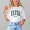 Earth Day Varsity Short Sleeve Crewnneck Tee