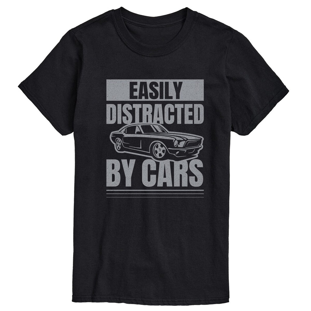 Big & Tall Easily Distracted by Cars Tee