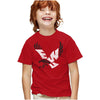 Eastern Washington University Distressed Primary Logo Kids T Shirt for Youth Boys and Girls