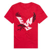 Eastern Washington University Primary Logo Unisex Adult Heathered Premium T Shirt