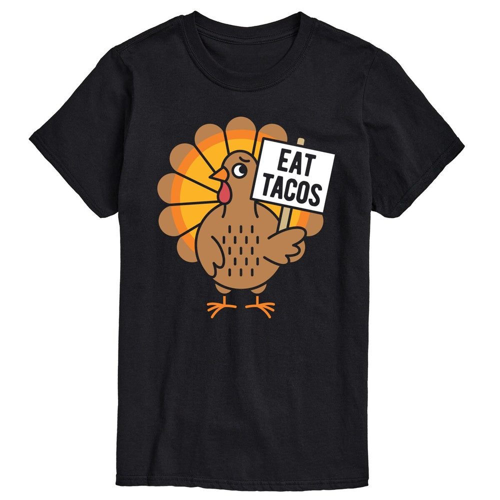 Big & Tall Eat Tacos Turkey Tee