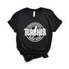 Educational Rockstar Teacher Short Sleeve Crewnneck Tee