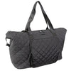 Ellen Tracy Diamond Quilted Duffel Bag