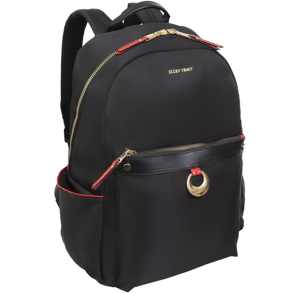 Ellen Tracy Nylon Workbook Backpack