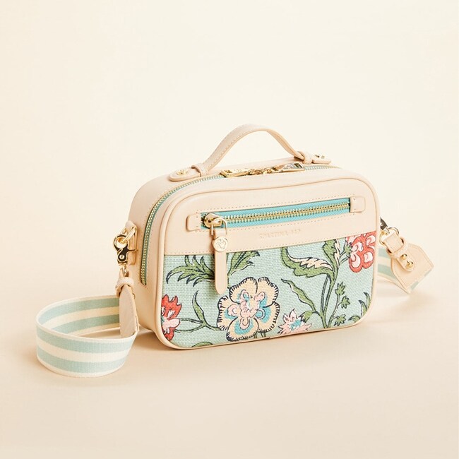 Ellie Crossbody Hamilton Floral Block Print