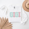 Embroidered Gigi Outline Graphic Sweatshirt