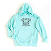 Embroidered Hawaii The Aloha State Graphic Hoodie