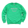 Embroidered North Pole University Graphic Sweatshirt