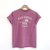 Embroidered San Diego Garment Dyed Tee