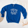 Embroidered Texas Wild West Graphic Sweatshirt